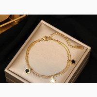 Gold Multi Layer Bracelet for Women - Brand New