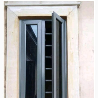 Gray Casement Window - Durable and Stylish