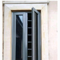 Gray Casement Window - Durable and Stylish