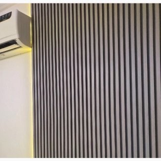 Fluted Panel With LED for Bedside TV Areas and Boring Walls