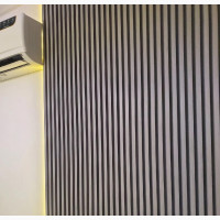 Fluted Panel With LED for Bedside TV Areas and Boring Walls