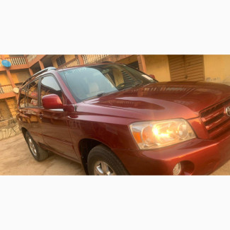 Toyota Highlander 2007 Red