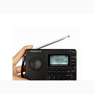 Retekess FM/AM/SW Radio Receiver REC Recorder Bass Sound MP3