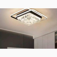 Modern Living Room Crystal Ceiling L