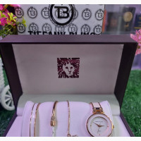 Anne Klein Wristwatch Set With Bangles and Bracelets