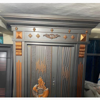 5ft Arch Cast Security Door With Pilar