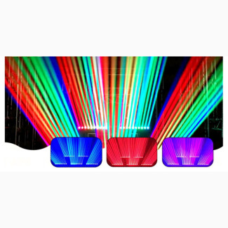 Brand New Swing Beam Moving Head - 8x12w RGBW LED Bar Beam Moving Head Light