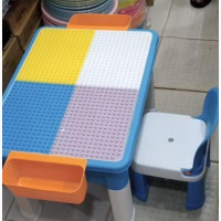 Quality Kids 1chair And 1table With Toys